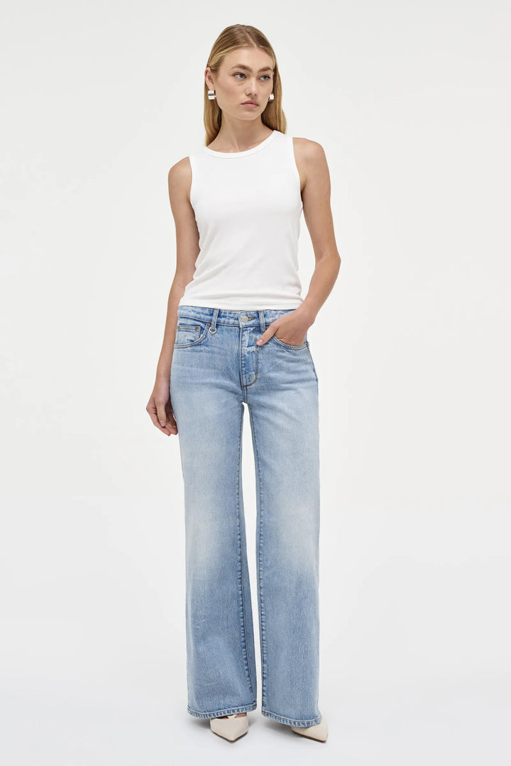 Neuw Denim Eva Wide Jean - Mirage - Light Vintage Indigo