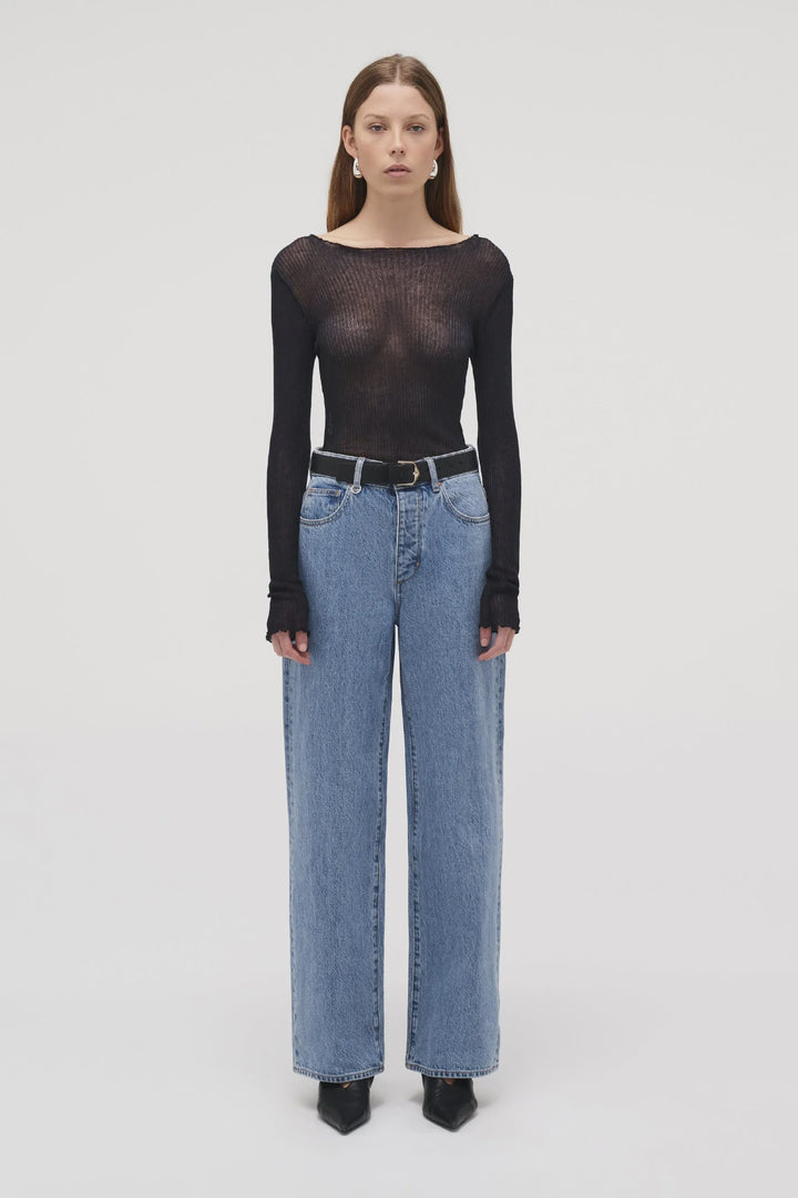 Neuw Denim Coco Relaxed Jean - Milano - Mid Vintage Indigo