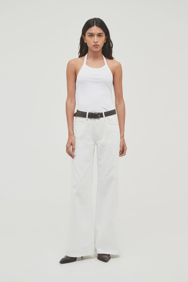 Neuw Denim Eva Wide Denim Jean - Chalk