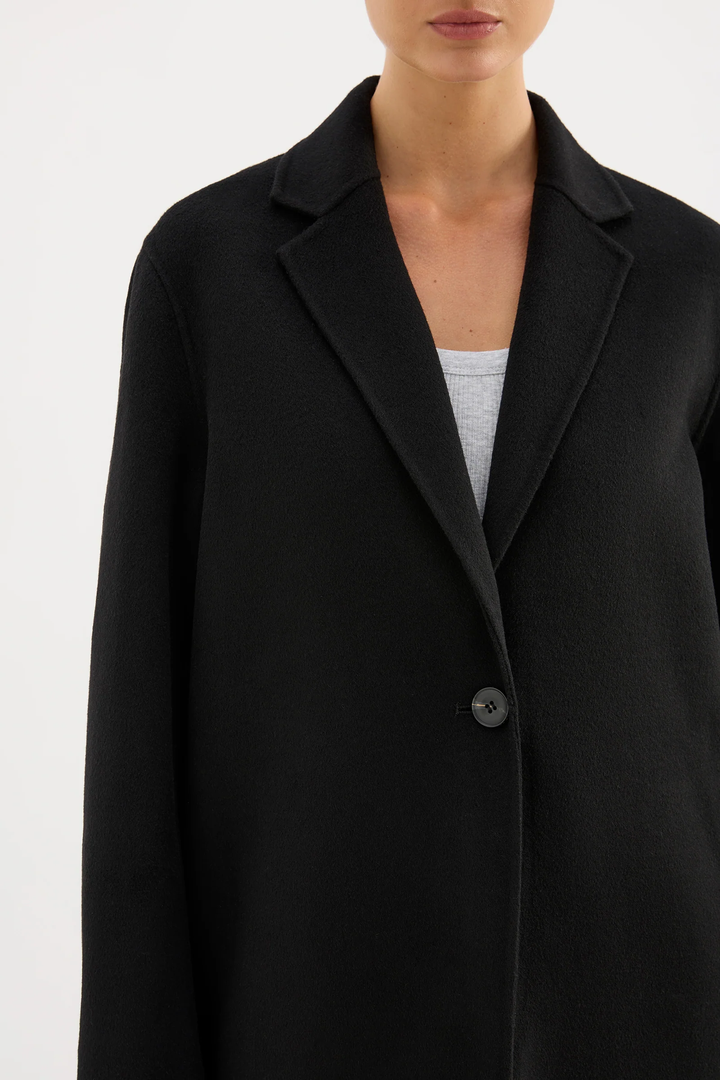 Nude Lucy Riley Wool Coat - Black