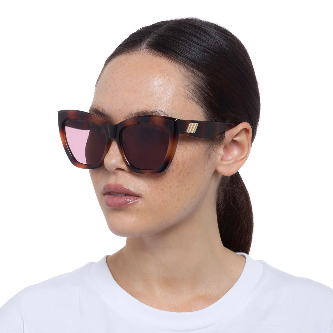 Le Specs Vamos Polarised Sunglasses - Tort