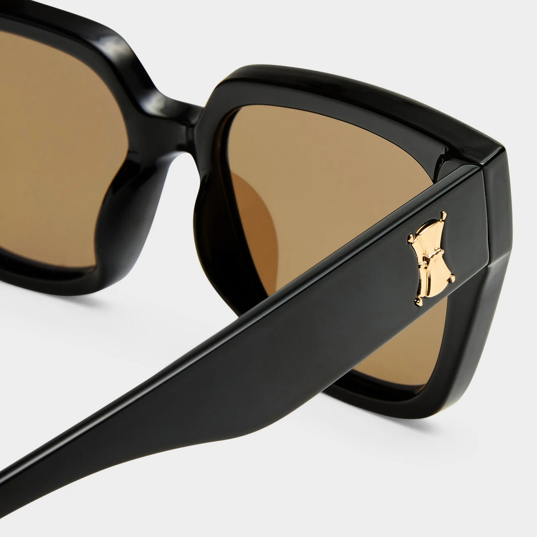 Le Specs The Illusion Sunglasses-Black