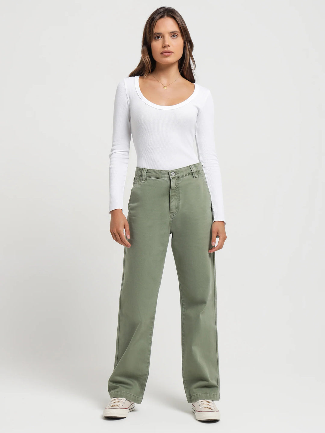 Abrand A Slouch Jean Carpenter - Faded Army