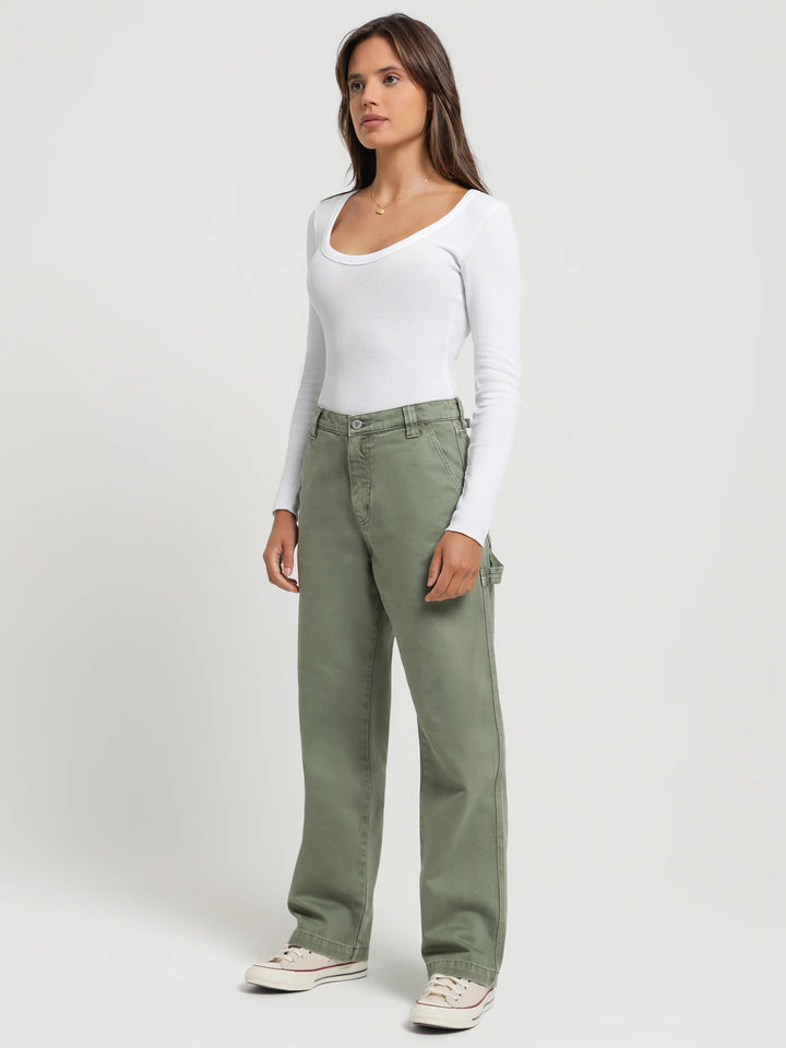 Abrand A Slouch Jean Carpenter - Faded Army