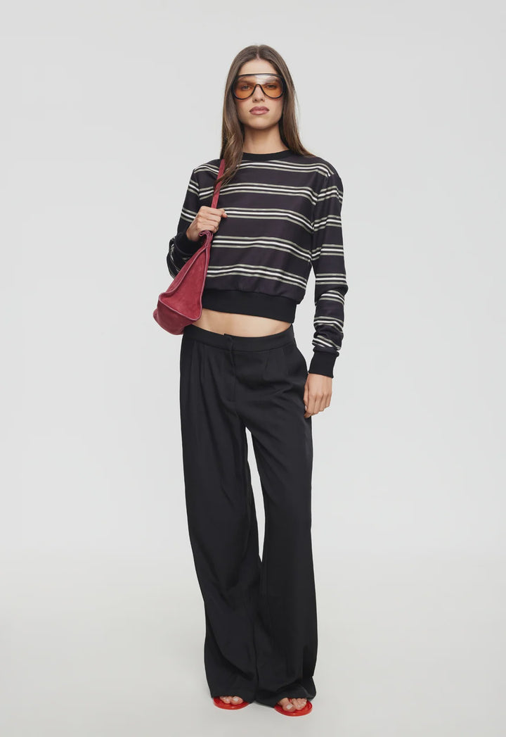 Lioness Jetset Long Sleeve - Noir Stripe