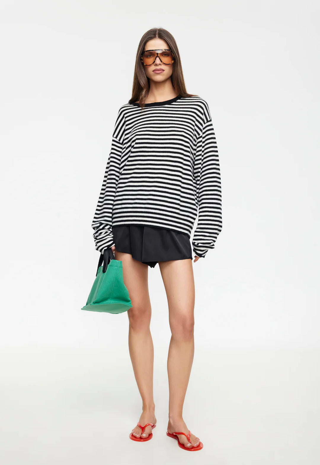 Lioness Olsen Knit - Onyx Stripe
