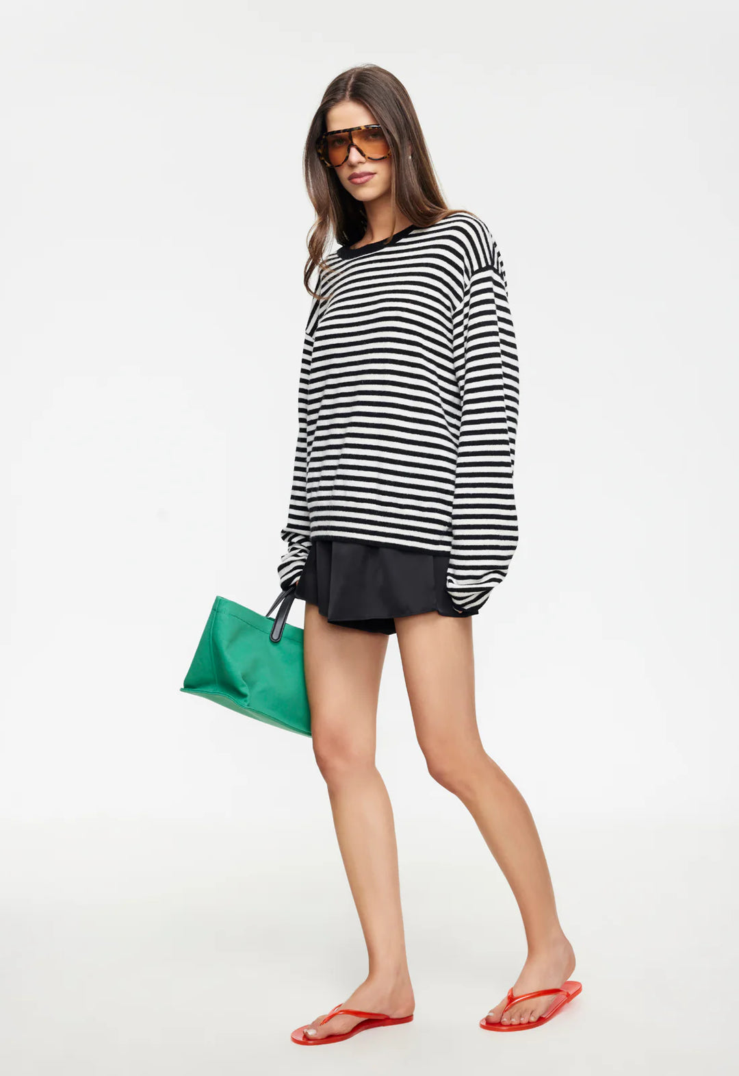 Lioness Olsen Knit - Onyx Stripe