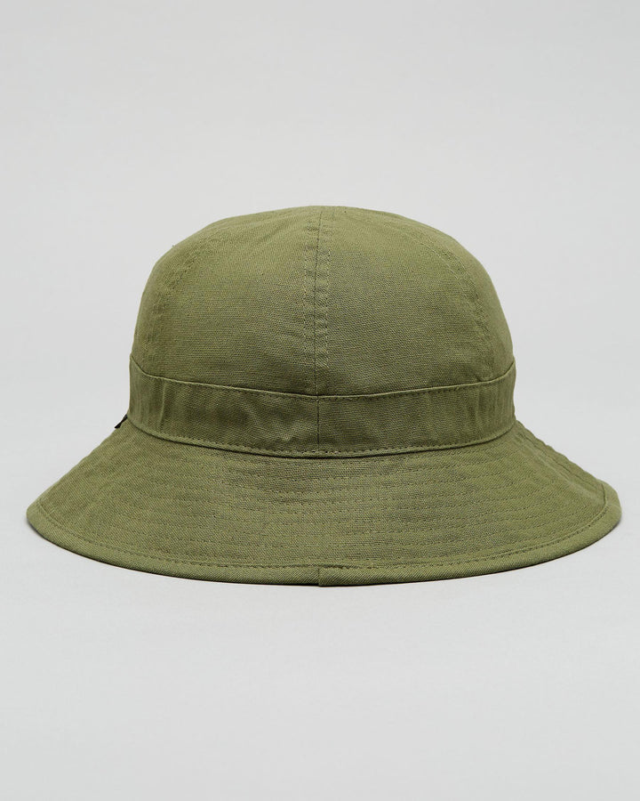Afends Congo Hemp Bucket Hat - Olive