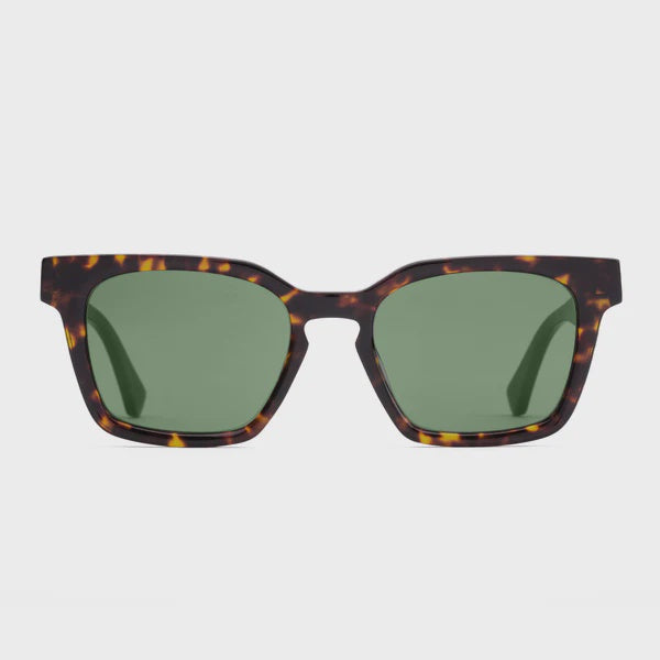 Otis Interlude Sunglasses - Eco Matte Hinton Tort/Green