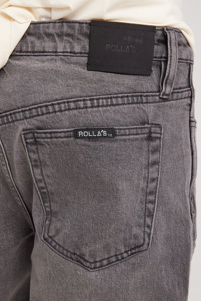 Rolla's Ezy Loose Straight Jean - Playa Washed Black