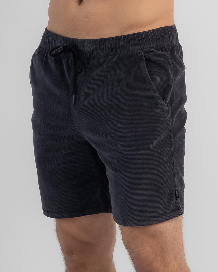 Silent Theory Cord Short - Washed Black