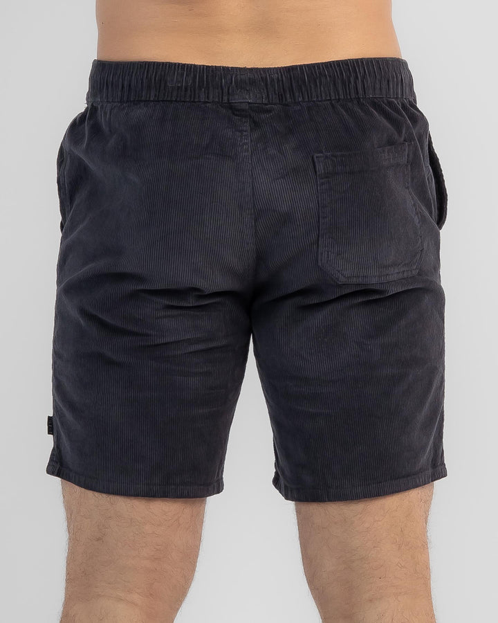 Silent Theory Cord Short - Washed Black
