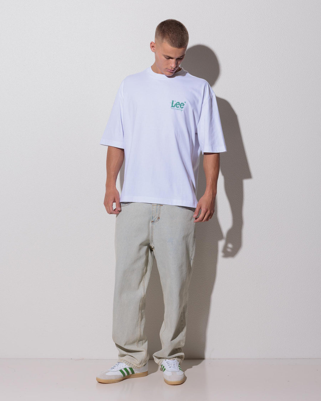 Lee Jeans Water Boxcut Tee - White
