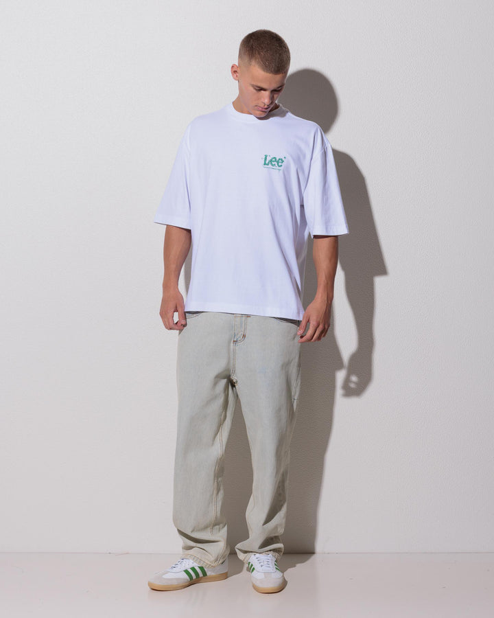 Lee Jeans Water Boxcut Tee - White