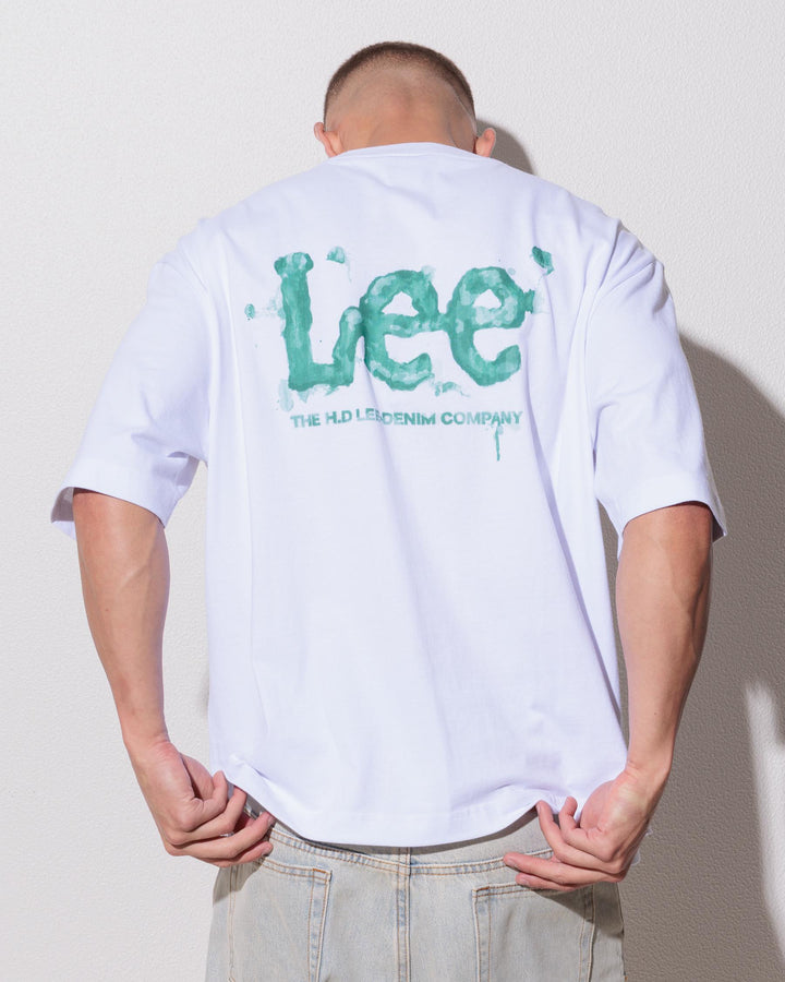 Lee Jeans Water Boxcut Tee - White