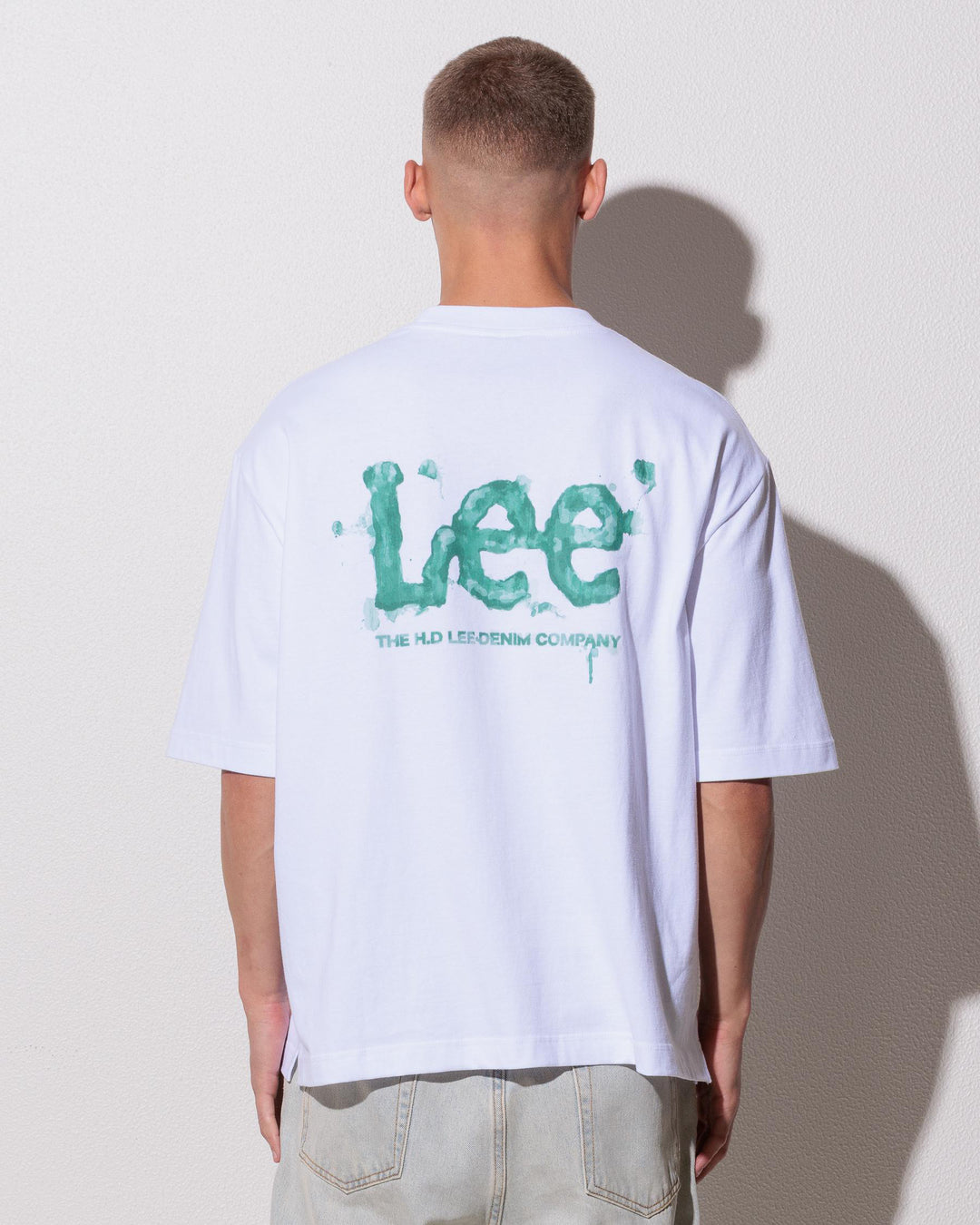 Lee Jeans Water Boxcut Tee - White