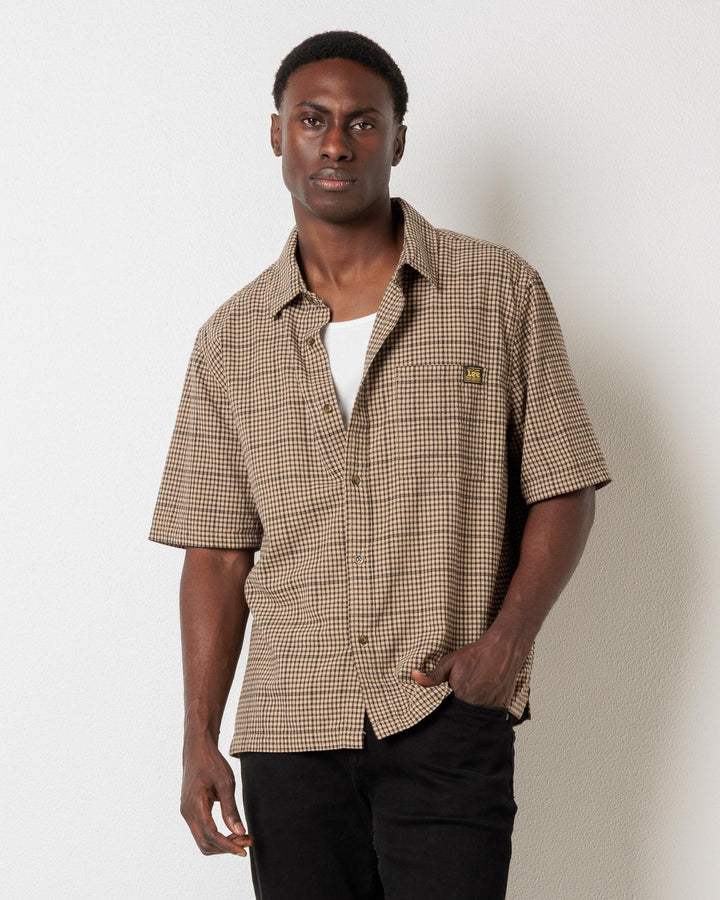 Lee Jeans Boxcutter Shirt - Sand Check