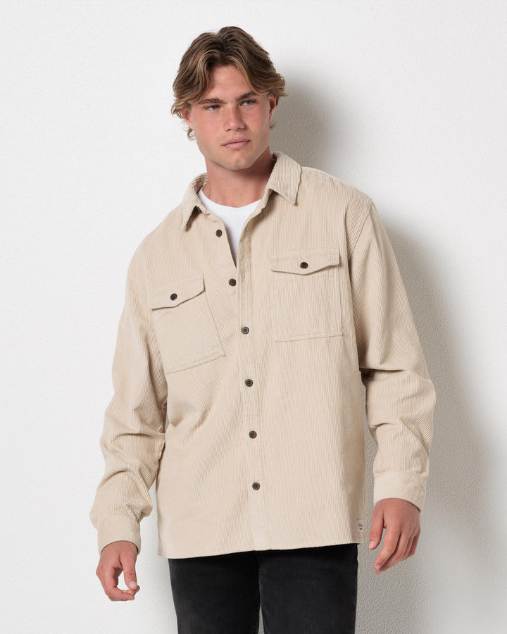 Billabong Bong Days Long LS - Desert/Khaki