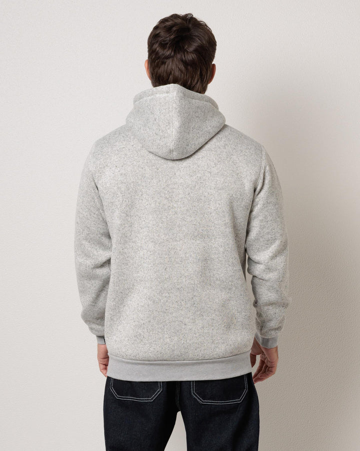 Billabong Revolt Zip Thru Hoodie - Light Grey Heather