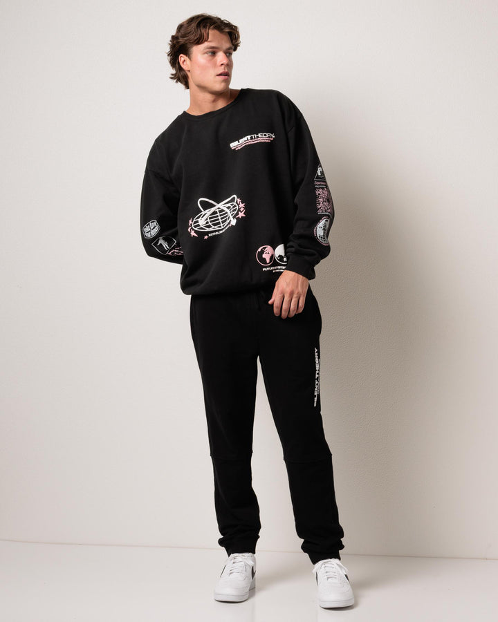 Silent Theory Essential Theory Trackpant V2 - Black