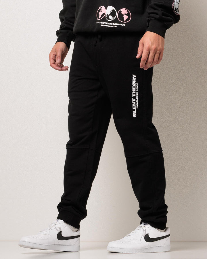 Silent Theory Essential Theory Trackpant V2 - Black