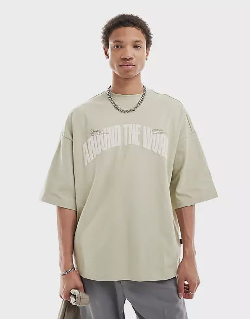 Dr Denim Curtis Tee- Bean Around