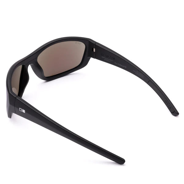 Otis Vanta Sport Sunglasses Matte Black/L.I.T Polar Mirror Blue