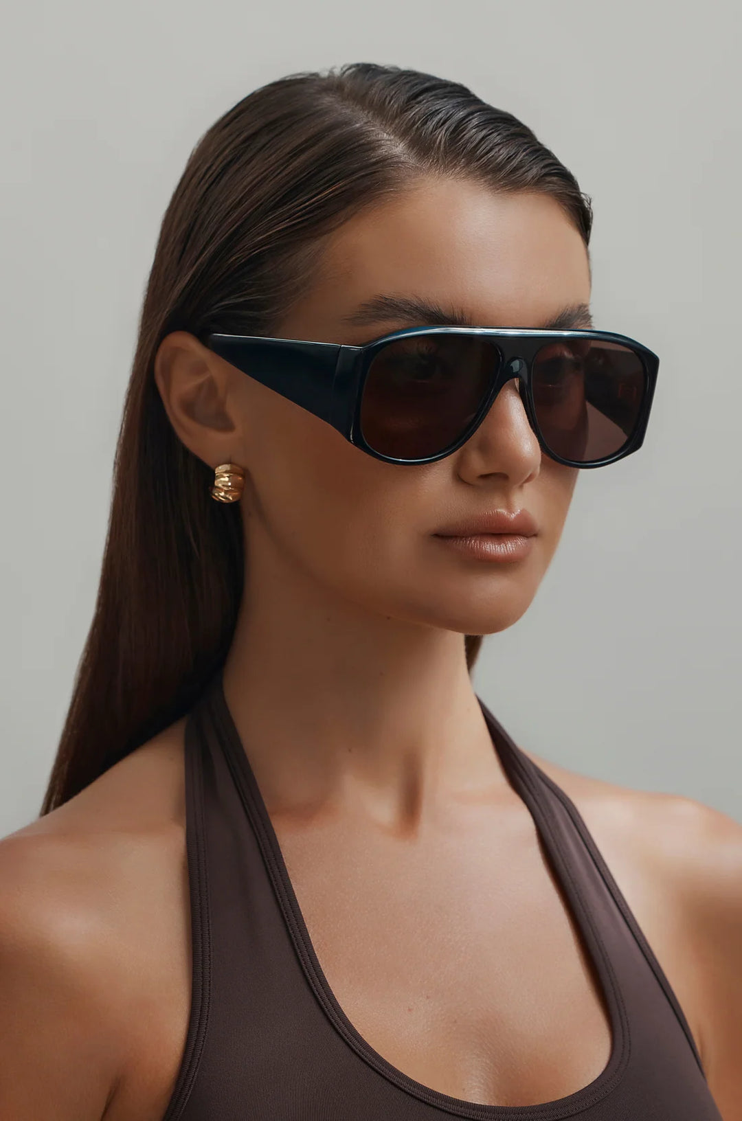 Banbe The Quenlin Sunglasses - Black Mango