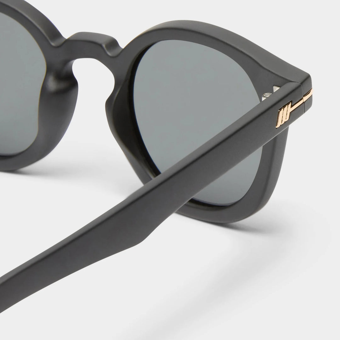 Le Specs Hoodwinked Sunglasses - Matte Black Polarised