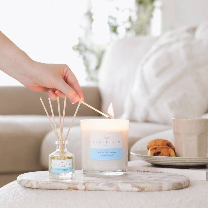Palm Beach Collection 420g Standard Candle - Salted Caramel & Vanilla