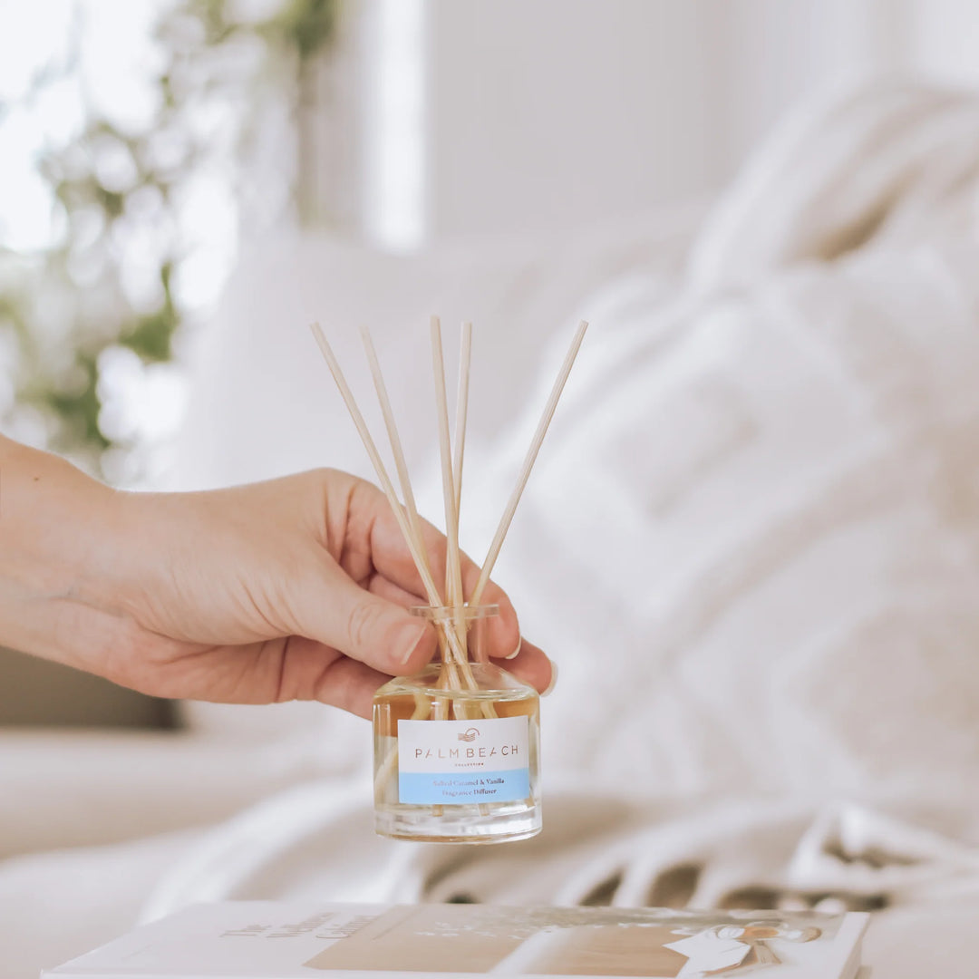 Palm Beach Collection 50ml Mini Fragrance Diffuser - Salted Caramel & Vanilla