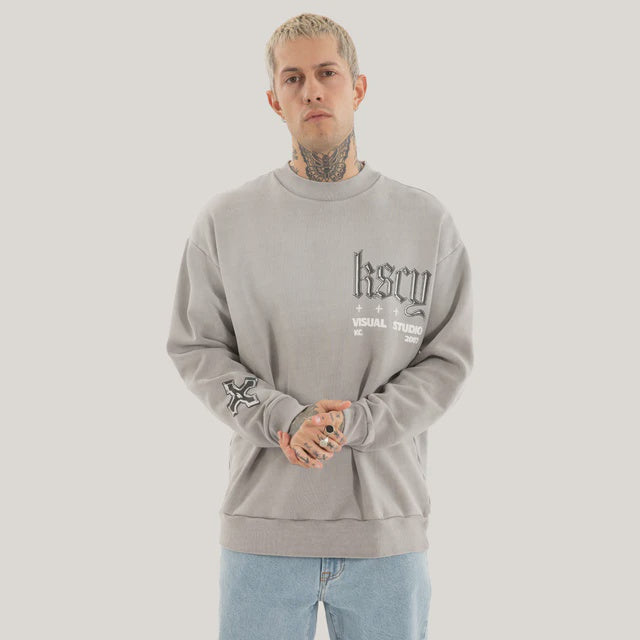 Kiss Chacey Kingdom Relaxed Sweater - Alloy