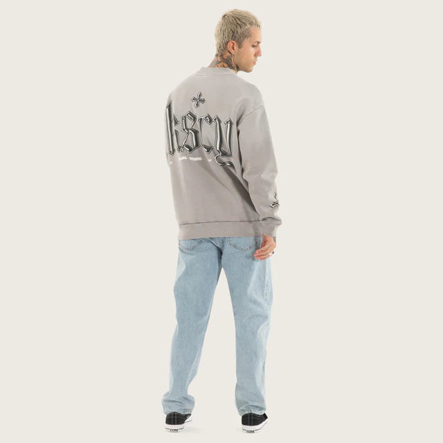 Kiss Chacey Kingdom Relaxed Sweater - Alloy