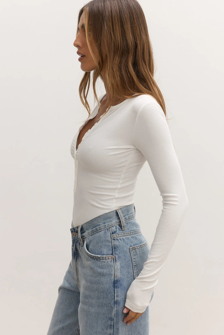 Bayse Lara Bodysuit - White