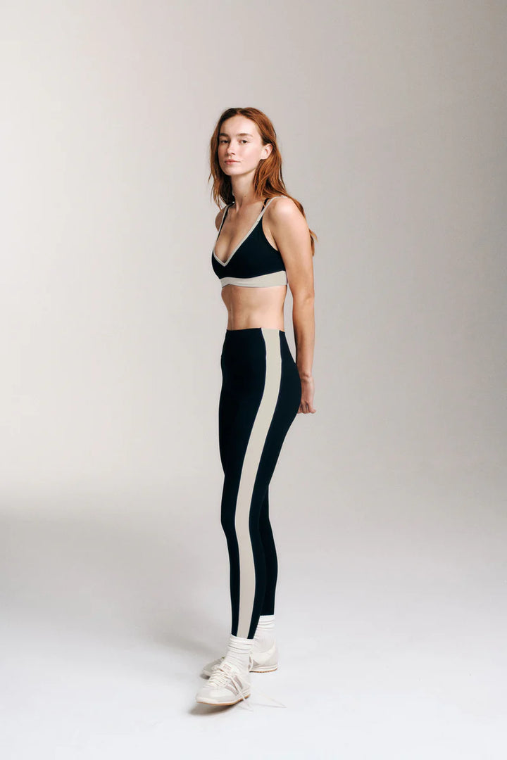 P.E Nation Highgate Full Length Legging - Black/Cloud