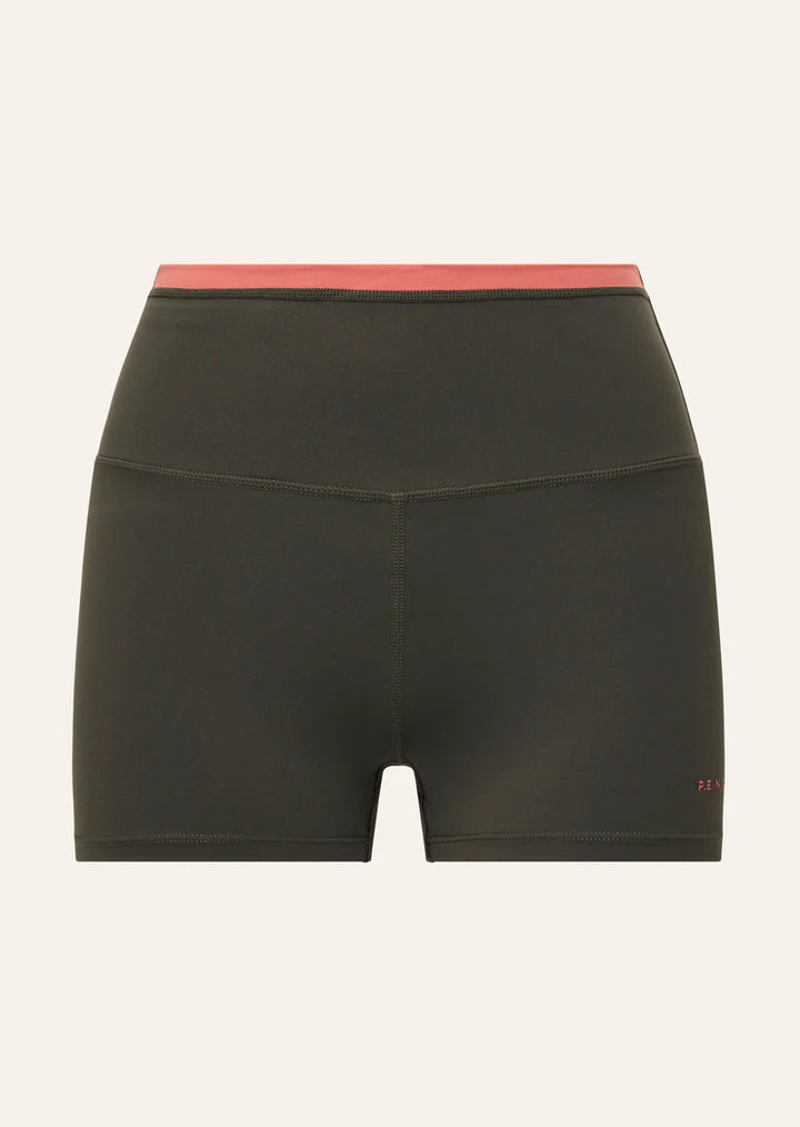 P.E Nation Vita 2.5' Bike Short - Tarmac/Brick Red