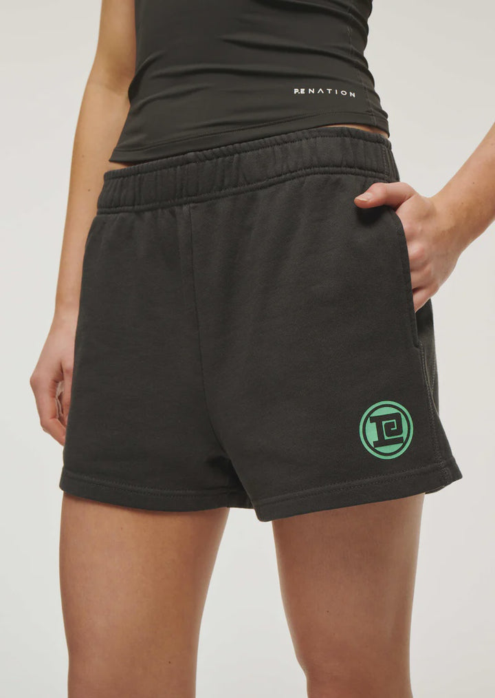 P.E Nation Reverie Short - Washed Asphalt