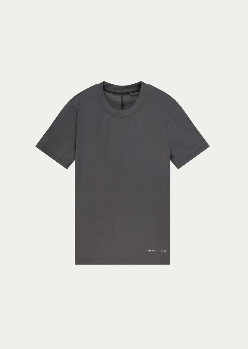 P.E Nation Foundation Short Sleeve Tee - Asphalt