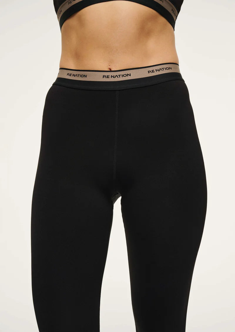 P.E Nation Avant Full Length Legging - Black