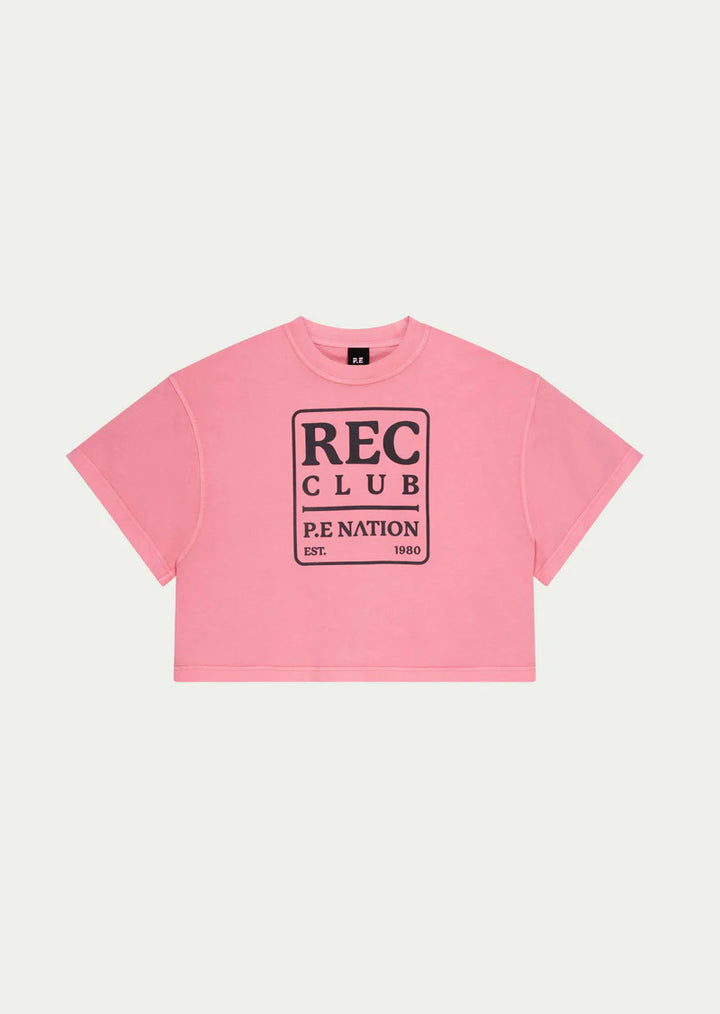 P.E Nation Rally Tee - Pink Lemonade