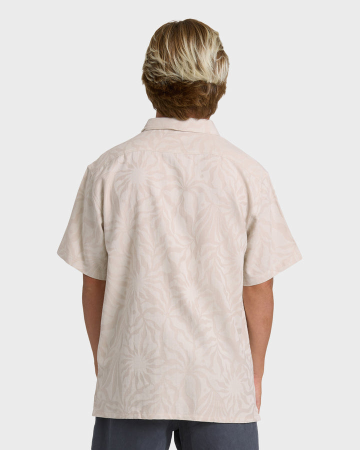 Billabong Sundays Jacquard Short Sleeve Shirt - Ash