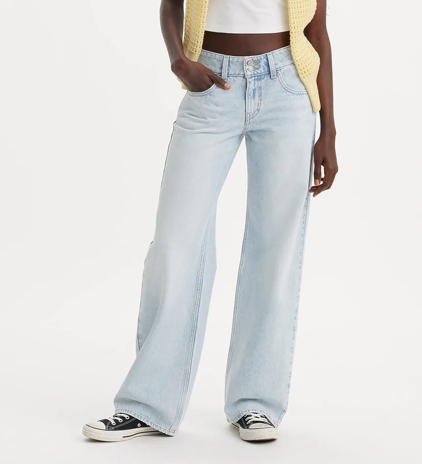 Levi's Superlow Loose Jean - Abraided Art