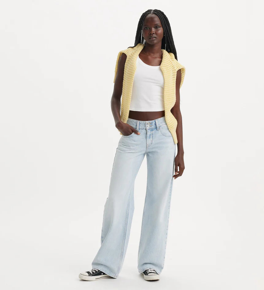 Levi's Superlow Loose Jean - Abraided Art