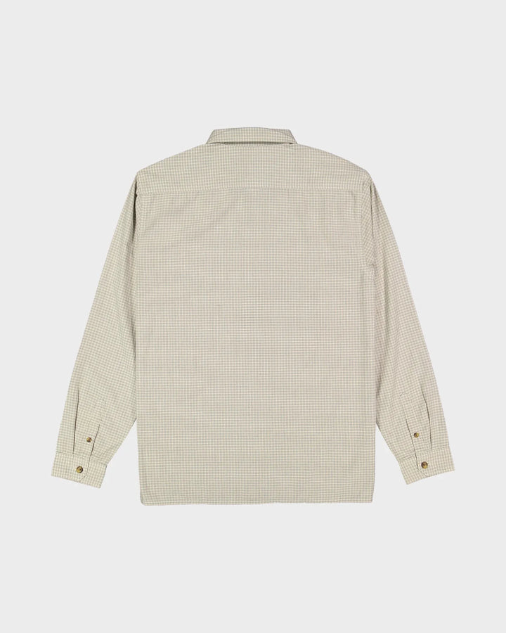Billabong Mogul LS Check Shirt - Oatmeal