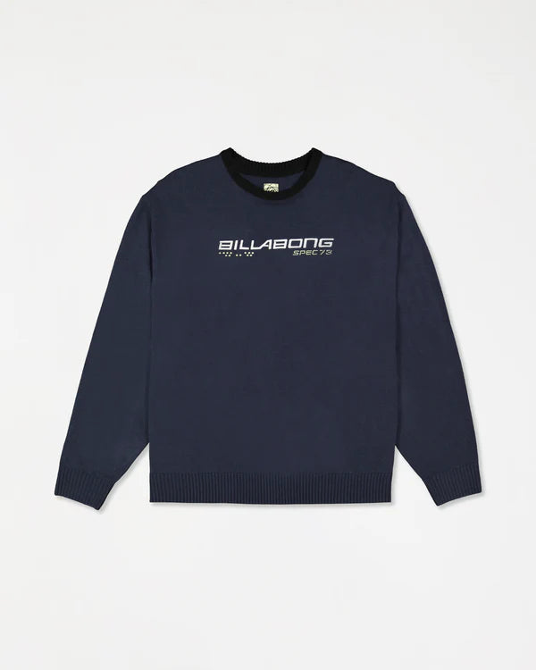 Billabong Spec 73 Knit Sweater - Dusty Navy