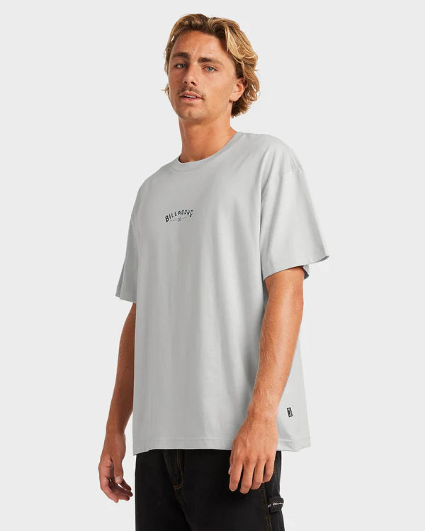 Billabong Chrome Arch OG Tee-Silver