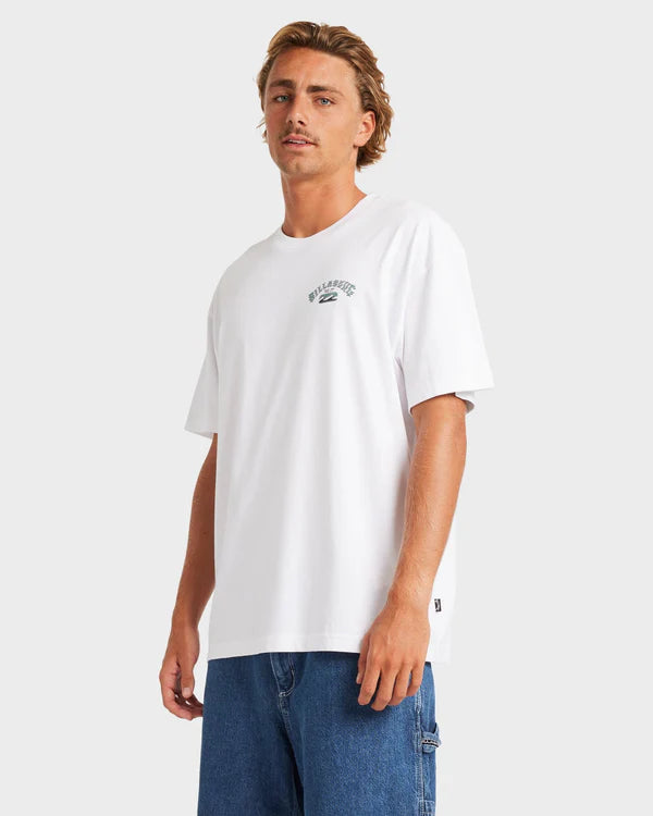 Billabong Heritage Arch OG Tee-White