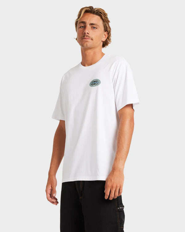 Billabong Rotor Diamond Regular Tee-White