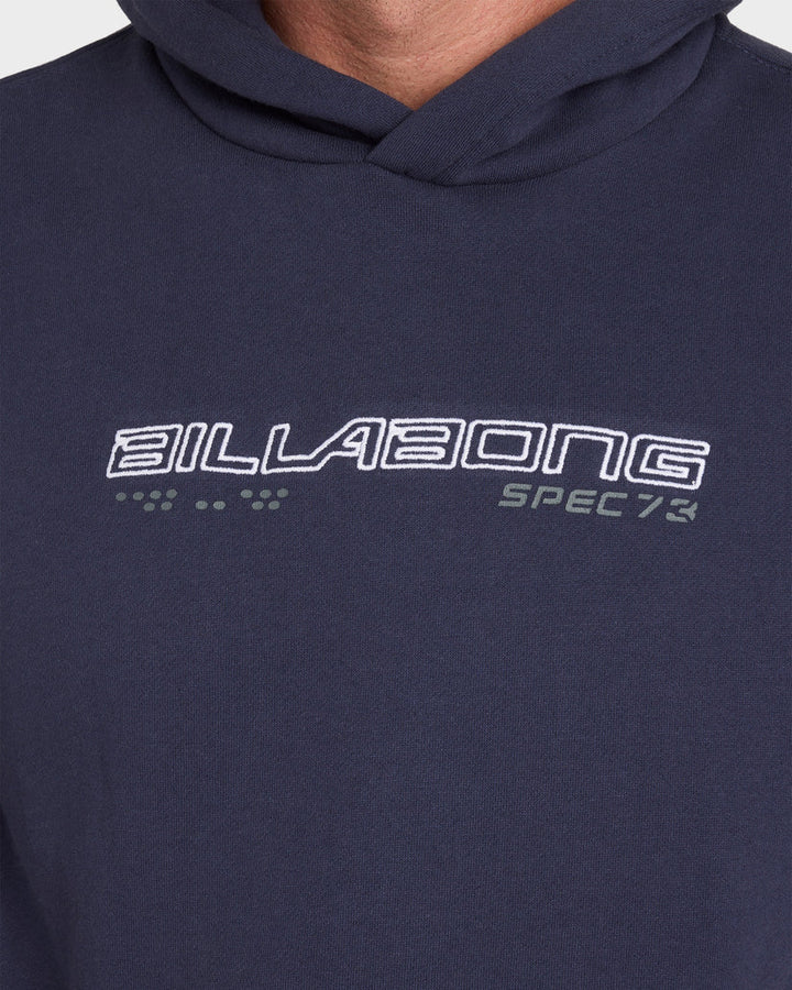 Billabong Spec 73 Pop Hoodie - Vintage Indigo