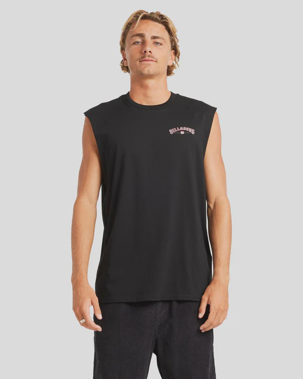 Billabong Chrome Arch Muscle Tee-Black